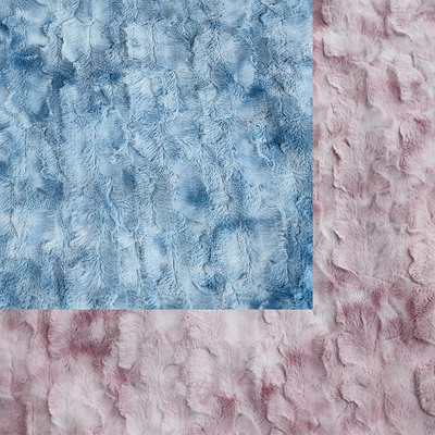 Deken Tie Dyed Pv Fleece Borstel Bontstof 260gsm