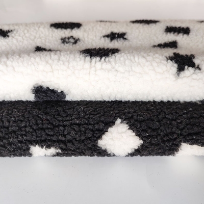 de Vachtstof van 150D 288F 650gsm Sherpa door de Yard