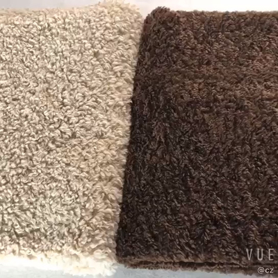 De stevige van de de Vachtstof van Kleurenfaux Sherpa Openlucht Warme Laag van Teddy Bear 300gsm