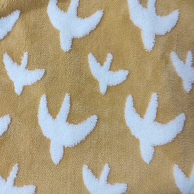 Jacquard Shu Velveteen Fabric 300gsm voor van de de Polyesterpluche van Laagsofa cover 100% de Vachtstof