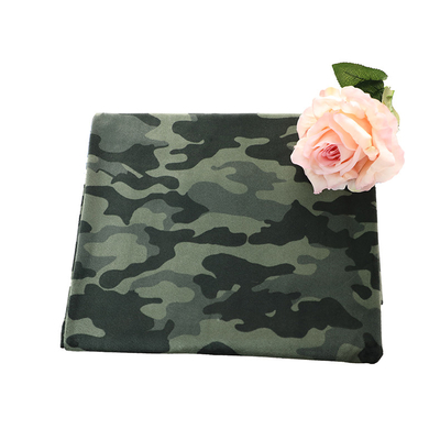 De camouflage drukte Enige Zij Super Zachte Stof 250gsm 288F