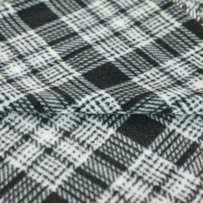 100% polyester van de Micro- Gedrukt Plaid de Van kationen Vachtstof Polair voor Sofa Pillowslip Blankets