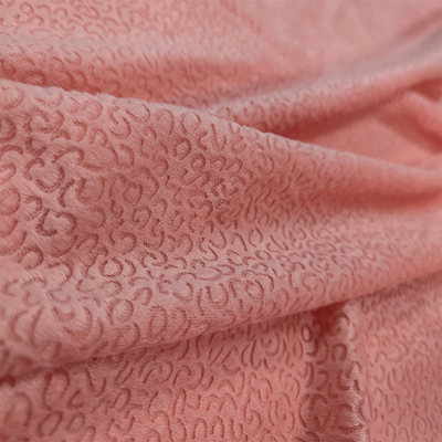 100% van de de Stoffenbrandwond van het polyester de Super Zachte Fluweel Duidelijke Kleur Dayed uit