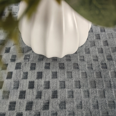 Stevig Fluweel 250 van Kleurenplaid Geborsteld Korea Gsm Gebreide Polyesterstof voor Kleding