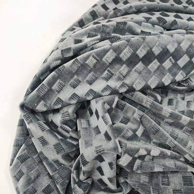 Stevig Fluweel 250 van Kleurenplaid Geborsteld Korea Gsm Gebreide Polyesterstof voor Kleding