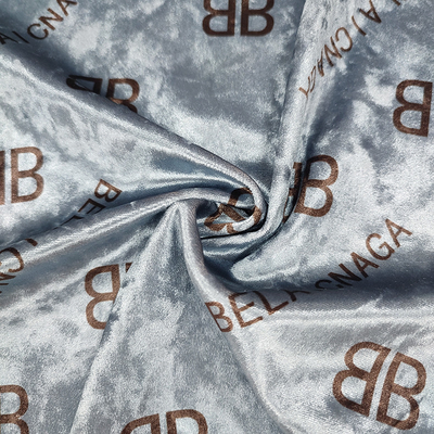 De vrouwen kleden KS-de Glanzende Diamant van de Fluweel94% Polyester 6% Spandex