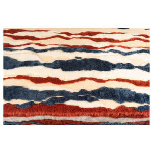 100% polyester Textiel Zij de Vachtstof van Druksherpa voor Kledingstuk