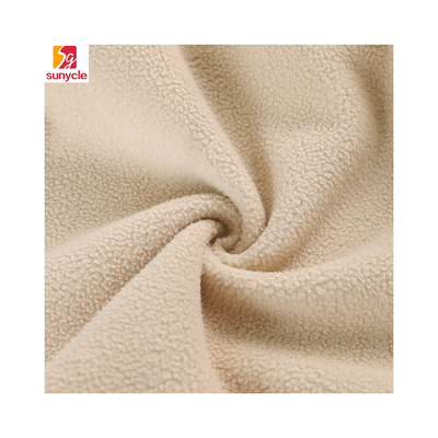 100% polyester micro gebreide fleece stof zacht antistatisch 250GSM