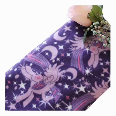 Jacquard Micro Polar Fleece Stof 58/60&quot; Effen print in reliëf
