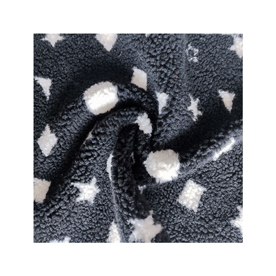 De gebreide Polaire Zachte Comfortabele 100% Polyester van de Vachtstof