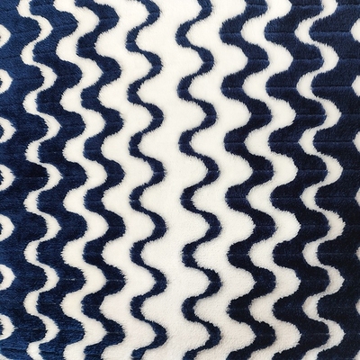 De de Vachtstof van kationen 260gsm van het Jacquardflanel voor Warm Algemeen Huis Textielkledingstuk