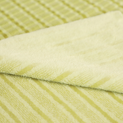 De Geschoren Stof van kationen 280gsm 150D van de Flanelvacht voor Pyjama Toy Blankets