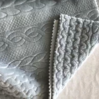 In reliëf gemaakte Gebreide Zachte Algemene Stof 58 van 200gsm“ 60“