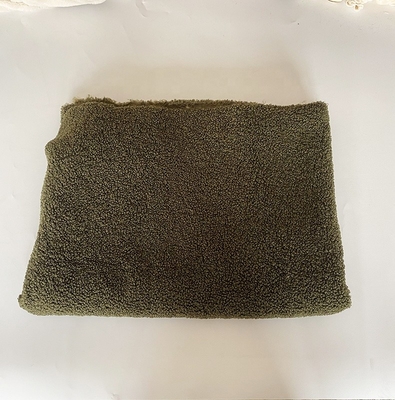 350gsm Teddy Sherpa Fabric 288F 150D voor de Stofferingstapijt van de Winterkleren
