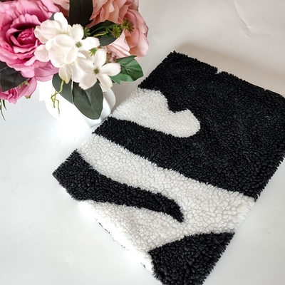 van de Polyester Zachte Sherpa van 650gsm 100% de Vachtstof voor Geverfte het Garen van de Jasjehandtas