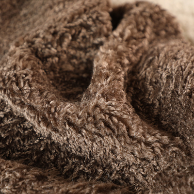 De stevige van de de Vachtstof van Kleurenfaux Sherpa Openlucht Warme Laag van Teddy Bear 300gsm