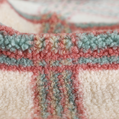 188F kies Zij Bruine Sherpa-Stoffen100% Polyester voor Pillowslip-Huis Textieltrui uit