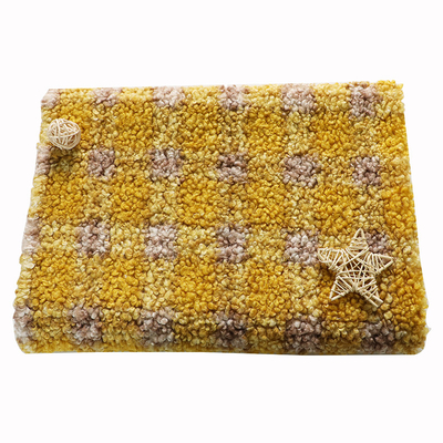 58“ 60“ de Stof van de Plaidsherpa van 150D 300gsm voor Sofa Toys Pillowslip