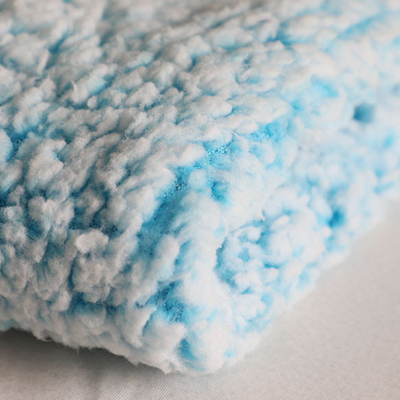 De rug drukte de Dubbele Zijpolyester van het Stoffenkatoenfluweel 280gsm 288F 100% voor Dekens
