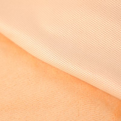 De stevige Oranje Enige Zij Korte Pluche van Shu Velveteen Fabric 150gsm voor Pillowslip Sofa Cover