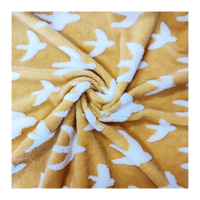 Jacquard Shu Velveteen Fabric 300gsm voor van de de Polyesterpluche van Laagsofa cover 100% de Vachtstof
