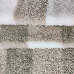 De plaid Gedrukte Polyester 280gsm van Shu Velveteen Fabric 100%