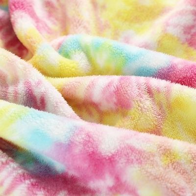 De band Geverfte Stof 240gsm 150D van Sherpa van het Regenboogkledingstuk Zachte