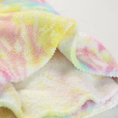 De band Geverfte Stof 240gsm 150D van Sherpa van het Regenboogkledingstuk Zachte