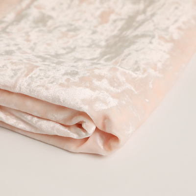 Roze het Fluweelstof 150D 288F 240gsm van de Spandexpolyester