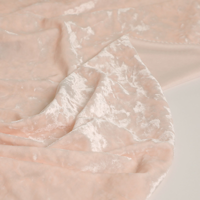 Roze het Fluweelstof 150D 288F 240gsm van de Spandexpolyester