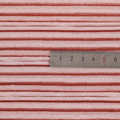 Gecanneleerde Geplooide Koreaanse Fluweelstof Sofa Solid Color