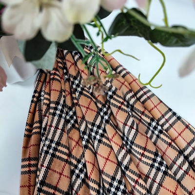 240gsm de super Zachte Polyester Spandex van de Flanelstof 288F voor Schoenen Sofa Cover