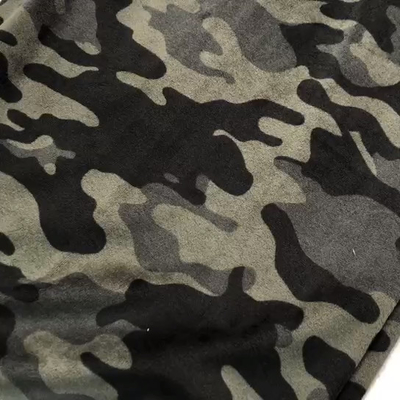 De camouflage drukte Enige Zij Super Zachte Stof 250gsm 288F