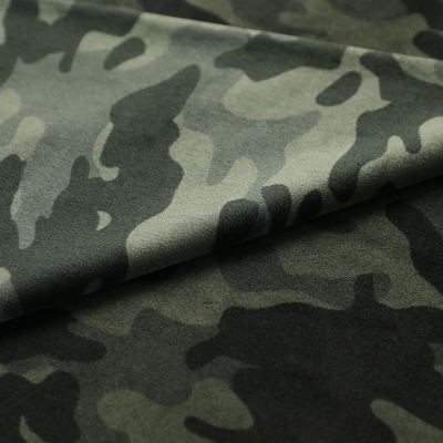 De camouflage drukte Enige Zij Super Zachte Stof 250gsm 288F