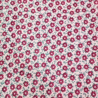 De bloem Gedrukte Polyester van de het Fluweelstof 310gsm 100% van het Jacquardfluweel