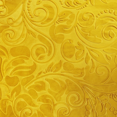 3D In reliëf gemaakt Sofa Holland Velvet Fabric 320gsm 150D