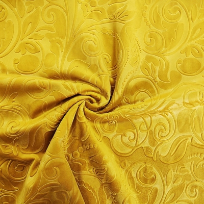 3D In reliëf gemaakt Sofa Holland Velvet Fabric 320gsm 150D