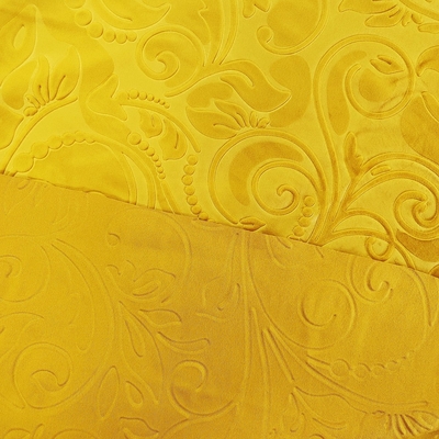 3D In reliëf gemaakt Sofa Holland Velvet Fabric 320gsm 150D