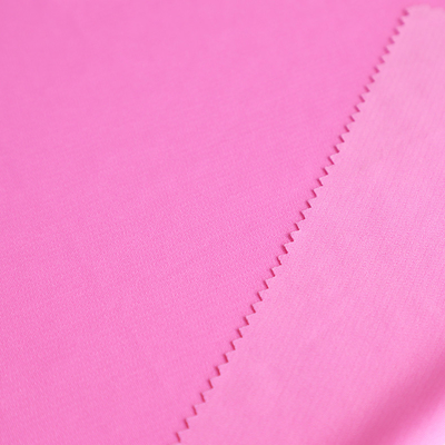 Enige de t-shirt breit Katoenen Stoffen100gsm Roze Vlakte