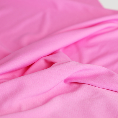 Enige de t-shirt breit Katoenen Stoffen100gsm Roze Vlakte