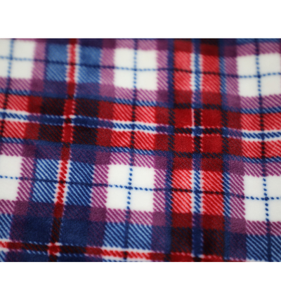 Plaid Gedrukte 280gsm-Micro- Vachtstof voor Kledingstuksjaal