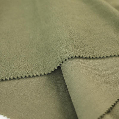 260gsm micro- Vachtstof voor Warme Kleren 150D 288F