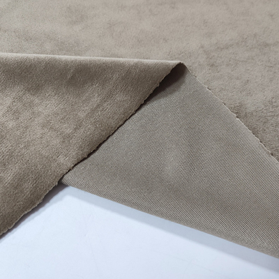 Vlakke de Polyester Stevige Kleur Sofa Cover Cushion Pillowslip van Keperstofholland velvet fabric 200gsm