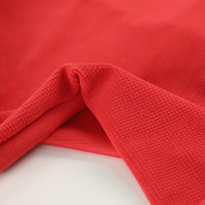 Rood de Stoffenmateriaal van de Jacquard Polair Vacht voor Schoenentent