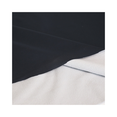 Zwart-witte de Jacquard Micro- van de Huis Textielstof 288F Polaire Vacht in entrepot
